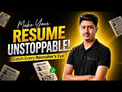 Build a Data-Driven Resume That Grabs Every Recruiter’s Attention
