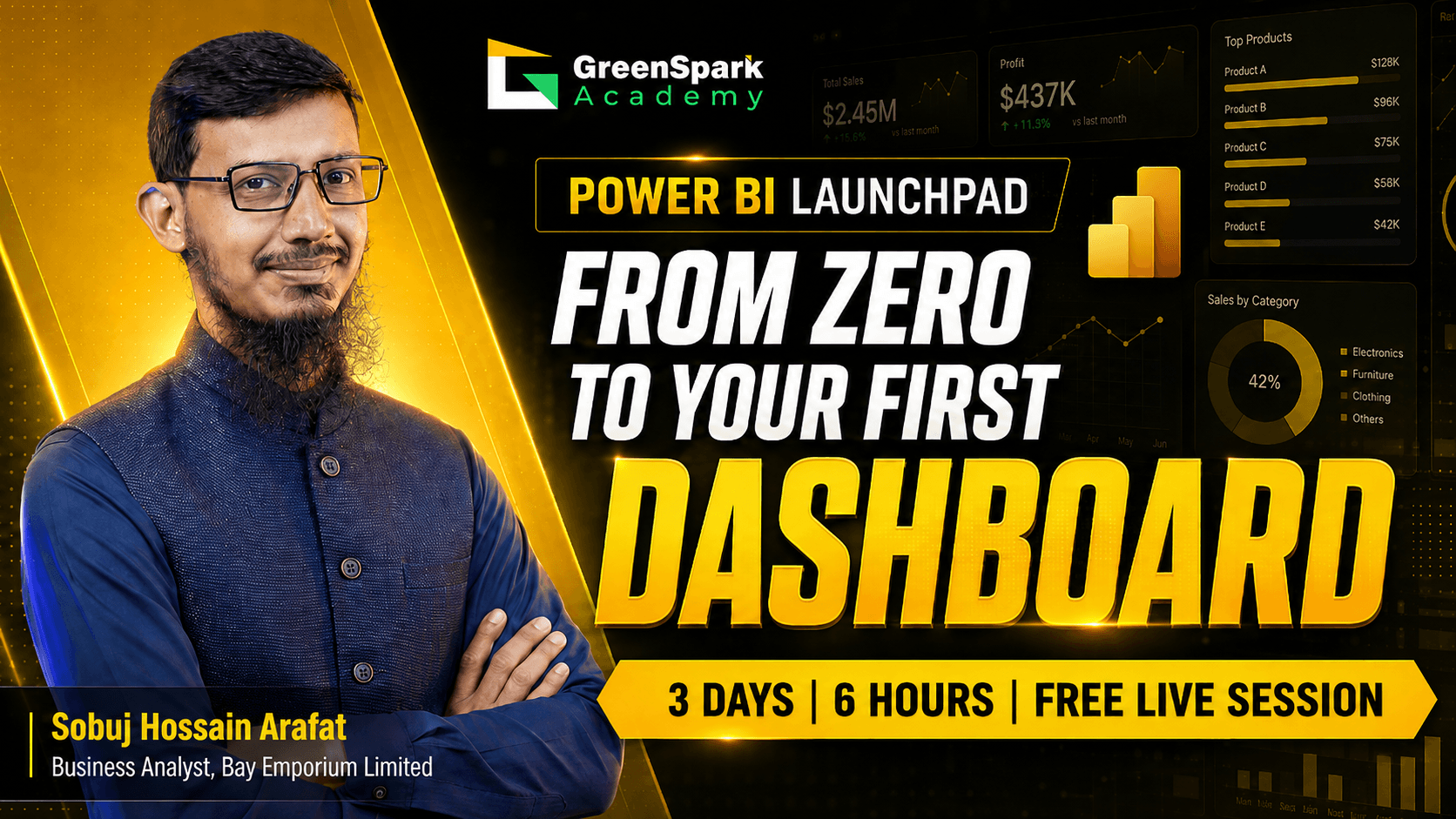 Power BI Launchpad From Zero to Your First Dashboard